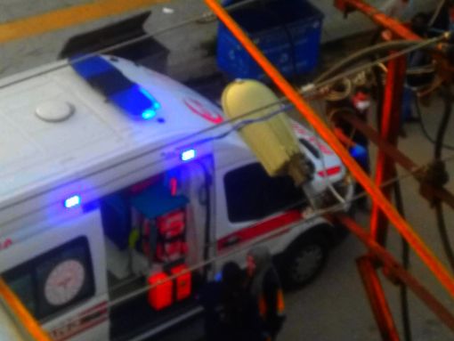  Osmancık'ta motosikletle otomobil çarpıştı 1 yaralı 2