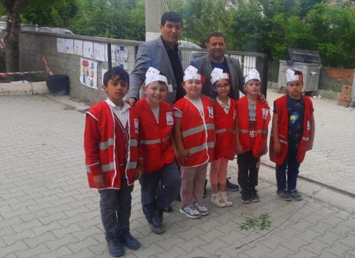  Osmancık'ta Okul Bahçesinde Kan Bağışı Kampanyası Düzenlendi 2