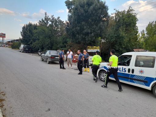  Osmancık'ta otomobil motosiklete çarptı