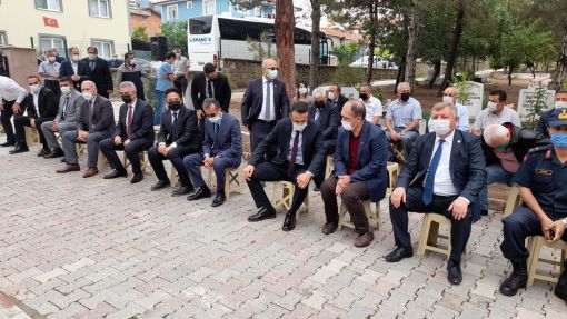 Osmancık'ta Şehit Şenay Aybüke Yalçın öğretmen mezarı başında anıldı 11