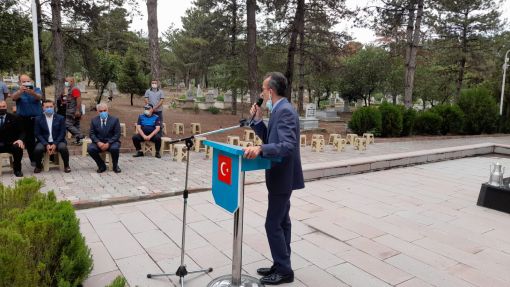 Osmancık'ta Şehit Şenay Aybüke Yalçın öğretmen mezarı başında anıldı 13