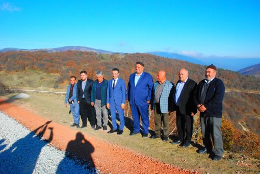 Osmancık’ı Vezirköprü’nün köylerine bağlayan yol hizmete açıldı 21