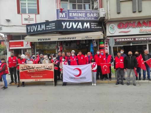 Osmancık’ta Kızılay Haftası nedeniyle yüyüyüş gerçekleştildi 3