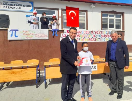  Osmancık’ta Mehmet Akif Ersoy Ortaokulunda Dünya Pi Günü Kutlandı 3