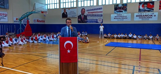 Spor'un kalbi Osmancık'ta “Spor Okulları” açılışı yapıldı